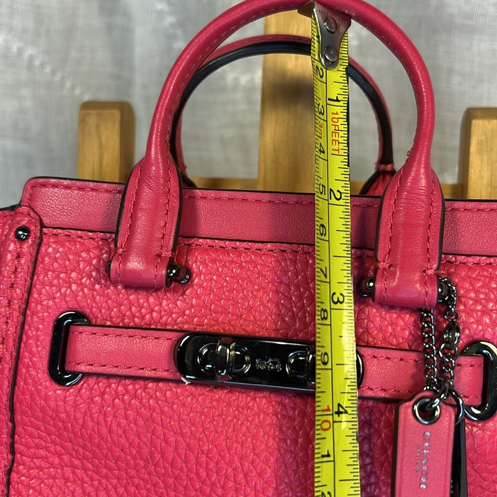 Coach Swagger 15 mini leather rare bag - Picture 6 of 16